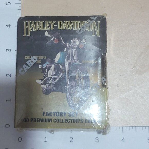 1992 Harley Davidson Factory Set 100 Premium Collectors Cards Series 2 Sealed - Picture 7 of 8
